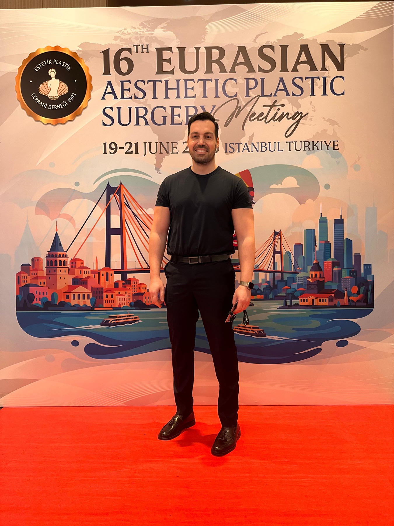 Op. Dr. M. Hakan Bulam, 16th Eurasian Aesthetic Plastic Surgery Meeting'de